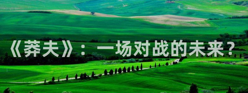 多彩娱乐娱乐：《莽夫》：一场对战的未来？